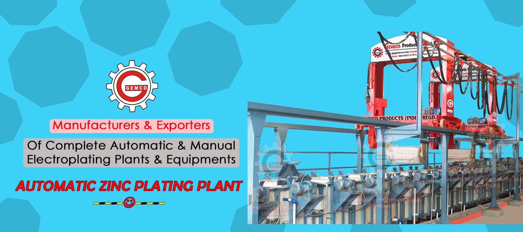 AUTOMATIC ELECTROPLATING PLANT